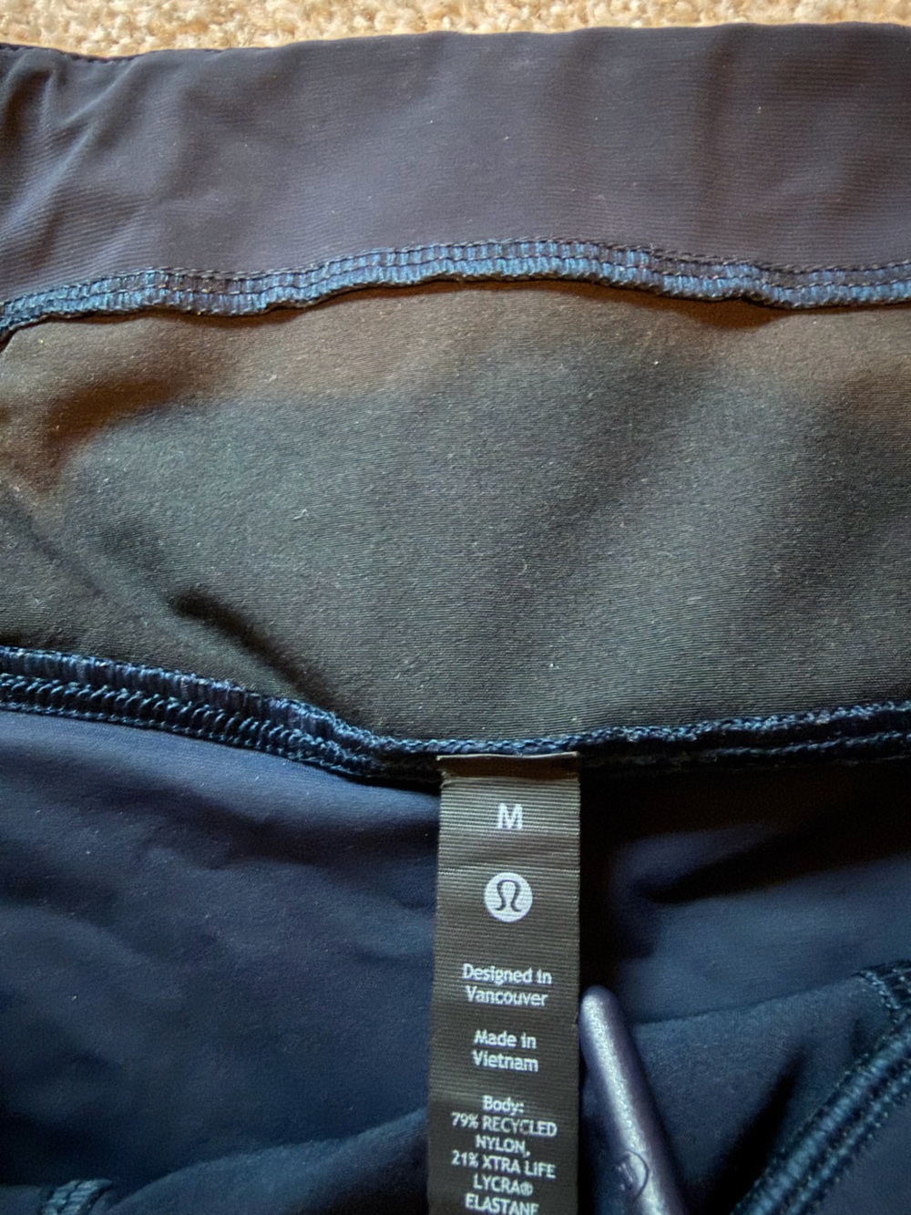 lululemon athletica Men's Black Jogger Pants - Picture 2 of 4